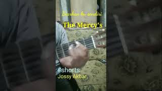 Biarkan ku sendiri The Mercys guitar fingerstyle cover music tutorial shorts [upl. by Aerdna]