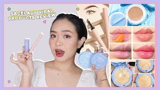 SACELADY VIRAL PRODUCTS REVIEW waterproof bb cushion powder etc  phonycore 2023 Philippines [upl. by Heyes]