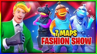 👗 best 7 FASHION SHOW maps in Fortnite CREATIVE 20  fortnite fashion show code 2023 👠 [upl. by Joost]