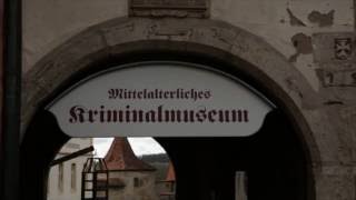 Kulturportal  Museum Die dunkle Seite des Mittelalters  Kriminalmuseum Rothenburg od Tauber [upl. by Aloke432]