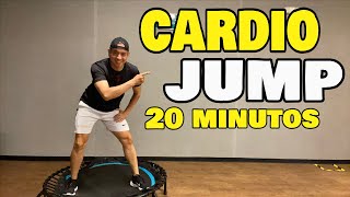 CARDIO JUMP CONTINUO  RUTINA CARDIO EN TRAMPOLÍN [upl. by Hands]