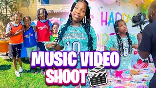 ANGELS 10th BIRTHDAY BASH amp MUSIC VIDEO BTS  Angel Joi birthdaybash behindthescene newmusic [upl. by Yemrej]