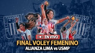 💥ALIANZA LIMA VS USMP ⚪🔵 FINAL NACIONAL DE VOLEY FEMENINO EN VIVO 💥 [upl. by Ailugram151]