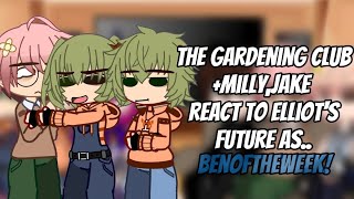 The Gardening clubMilly Jake React to Elliots future as [upl. by Chryste632]