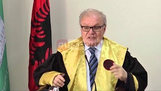 A1 Report  Universiteti i Mjekësisë dekoron DrAsim Kurjak me ‘Honoris Causa’ [upl. by Rutra]