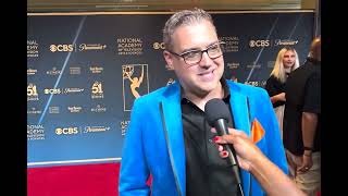 Gregori J Martin The Bay on 2024 Daytime Emmys red carpet [upl. by Anerehs]