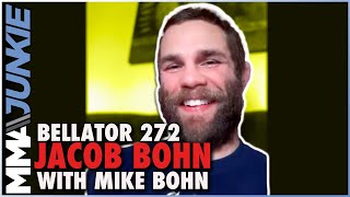 Jacob Bohn talks to Mike Bohn about debut at Bellator 272 [upl. by Dnalloh]