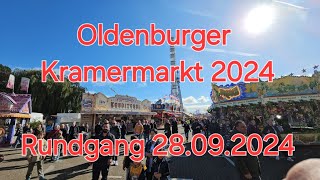 Oldenburger Kramermarkt 2024 Rundgang [upl. by Etam]