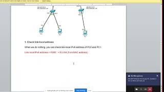 Tutorial 10 IPv6 address configuration and IPv6 static routing Group Ly Linh Thoa Thúy [upl. by Leventhal]