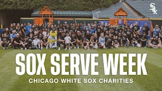 White Sox Give Back with Annual Celebration of Sox Serve Week 2024 [upl. by Selim655]