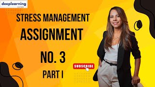 Assignment No 3 Part I  Stress Management  By Dr Avinash Moharil [upl. by Eisseb]