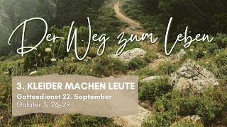 Gottesdienst am Sonntag 22 September mit Pfarrer Uwe Rechberger und Team [upl. by Brodench365]