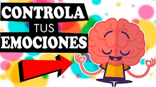 ¿Cómo CONTROLAR las EMOCIONES  8 TÉCNICAS de AUTOCONTROL  Psicología en 5 minutos Ψ [upl. by Kennet712]