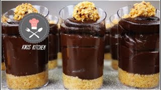 Partybuffet  SchokoDessertSchalen  Candy Bar  Schoko Highlight  Puddingdessert  Kikis Kitchen [upl. by Geri853]