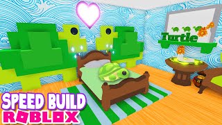 🐢TINY TURTLE HOUSE🐢 SPEED BUILD ADOPT ME Roblox AUSSIE Update [upl. by Garbe]