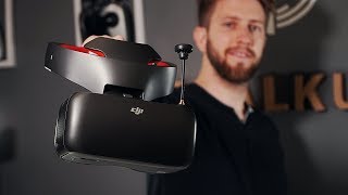 DJI GOGGLES RACING EDITION  Hands On Review [upl. by Aerehs]