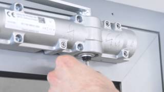 ASSA ABLOY DC500DC700 Door Closer Installation Guide [upl. by Tsnre]