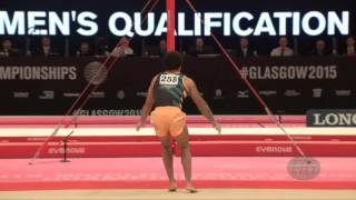 BECKFORD Reiss JAM  2015 Artistic Worlds  Qualifications Floor Exercise [upl. by Coleen]