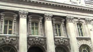 Walk along Cornhill to the Bank Tube Station in London [upl. by Dorine]