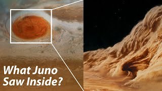 NASA Finally Shows Whats Inside Jupiters Great Red Spot [upl. by Notsehc]