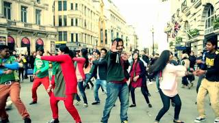 ICC T20 FLASH MOB LONDON PICCADILLY CIRCUS [upl. by Elocel85]