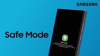 How to use Safe Mode on the Galaxy S22 S22 and S22 Ultra  Samsung US [upl. by Ellenar117]