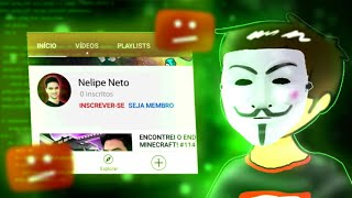 COMO HACKEAR UM CANAL DO YOUTUBE KKK [upl. by Anoirb]