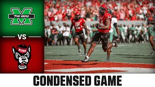 Marshall vs NC State Condensed Game  2023 ACC Football [upl. by Letnahc]