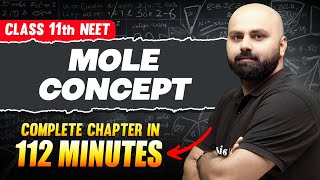 MOLE CONCEPT in 111 Minutes  Full Chapter For NEET  PhysicsWallah [upl. by Sanez703]