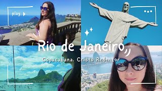 RIO DE JANEIRO  VLOG DIAS 1 e 2 [upl. by Yztim]