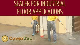 Sealer for Industrial Floor Applications [upl. by Aileve790]