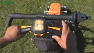 Pellenc Rasion Smart Battery Powered Mower from Etesia UK [upl. by Adnirim]