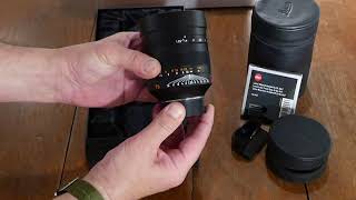 Leica 75mm NoctiluxM f125 ASPH unboxing [upl. by Harbert981]