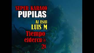 PUPILAS DE GATO LUIS MIGUEL  KARAOKE [upl. by Llenna]