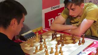 GM Gordievsky  GM Dubov Blitz [upl. by Araldo980]