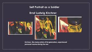 SelfPortrait as a Soldier Ernst Ludwig Kirchner [upl. by Ahsinhoj]