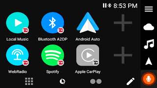 Grom VLine2 Wireless Android Auto Setup [upl. by Abana982]