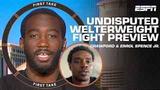 Terence Crawford and Errol Spence Jr preview upcoming Undisputed Welterweight Championship fight [upl. by Duky349]