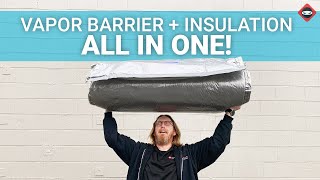 Crawl Space Insulation and Vapor Barrier in One  Crawl Space DIY Products [upl. by Perdita]