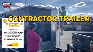 Contractor Trailer The Perfect Mobile Workshop [upl. by Yhcir739]