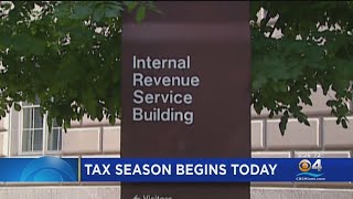 Internal Revenue Service begins tax filing season [upl. by Korrie]