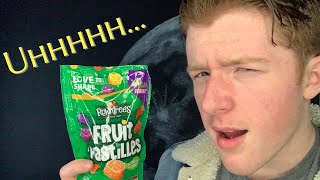 ASMR A CLUELESS AMERICAN TRIES BRITISH FRUIT PASTILLES [upl. by Isidora]