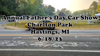 Charlton Park Annual Fathers Day Car Show 2023 [upl. by Webb]