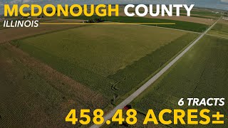 Eckert Aerial Tour  McDonough County Illinois [upl. by Januarius]