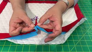 Super Easy Binding Made 3 Ways Learn to make a flanged fancy binding in a snap [upl. by Germayne]