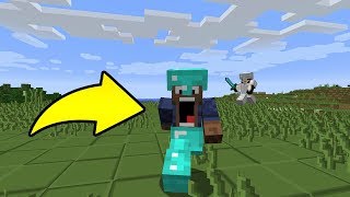 CHASED BY OP PLAYER TO FIGHT  Minecraft Friend or Foe 7 [upl. by Anifad]