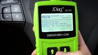 JDiag JD101 car scan tool test and review [upl. by Eiramyllek]