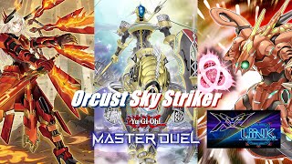 Orcust with Sky Striker  XYZ x Link Festival November 2024  YuGiOh Master Duel [upl. by Kauffmann]