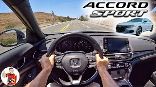 The 2022 Honda Accord Sport 20T is the Reason Midsize Sedans Still Matter POV Drive Review [upl. by Aztinaj757]