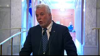 Philippe Couillard commente laffaire Guy Ouellette [upl. by Crysta]